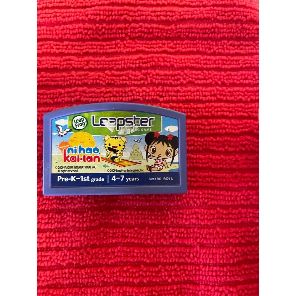 LeapFrog Leapster Learning Game Lot 8 Disney Princess Nemo Dora Up Kai-Lan